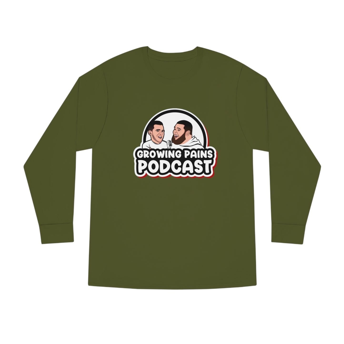 The Growing Pains Podcast Long Sleeve